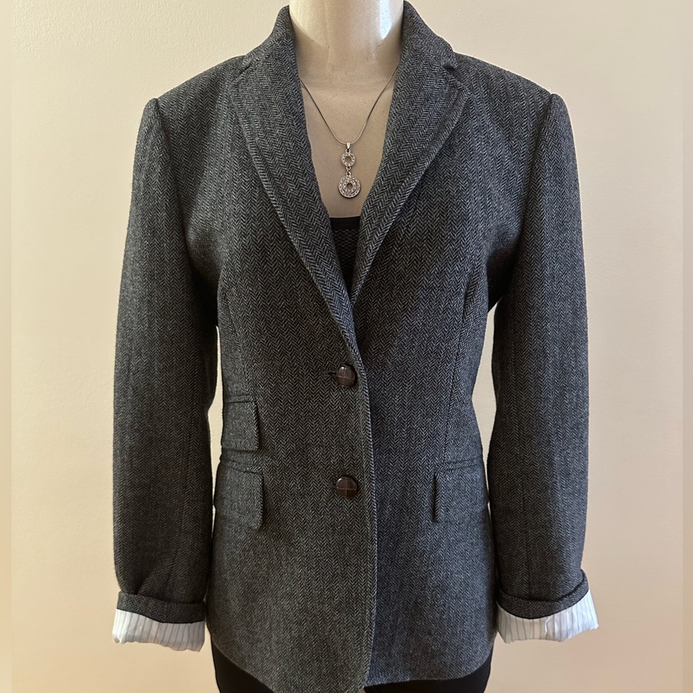 NWOT J. Crew Charcoal Women's Blazer Size Small.
